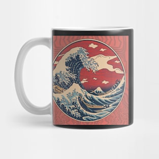 Rosey Waves Mug